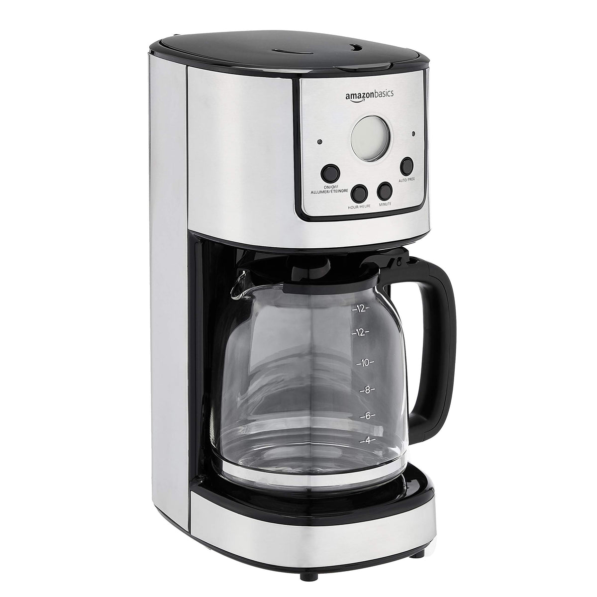12 Cup Stainless Steel Programmable Coffeemaker L560