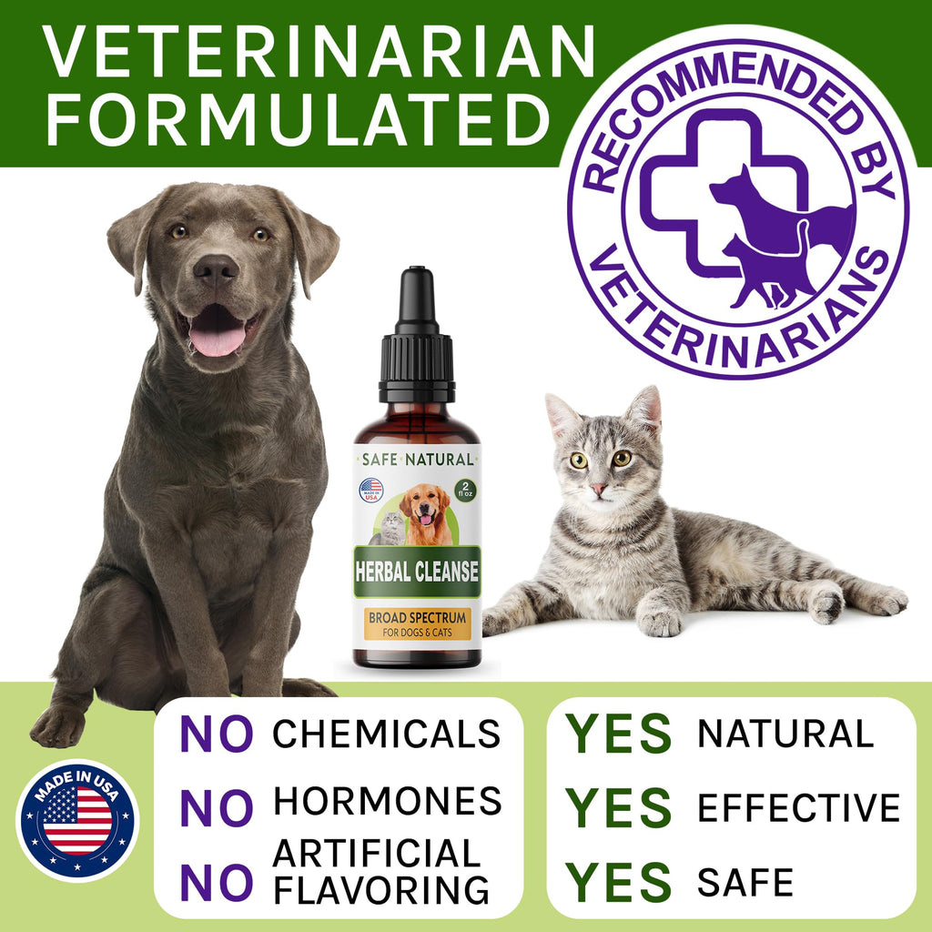 Herbal Cleanse for Cats and Dogs 2.0FlOz Q50674