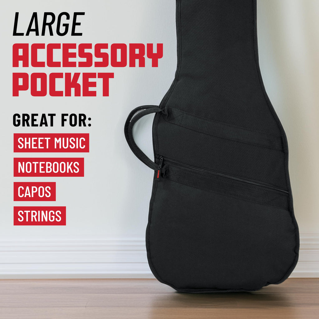 Foam Padded Guitar Gig Bag for Mini Electric Guitars F613