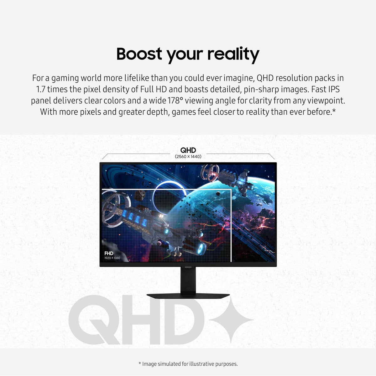 32-Inch QHD Fast IPS Gaming Monitor D3809