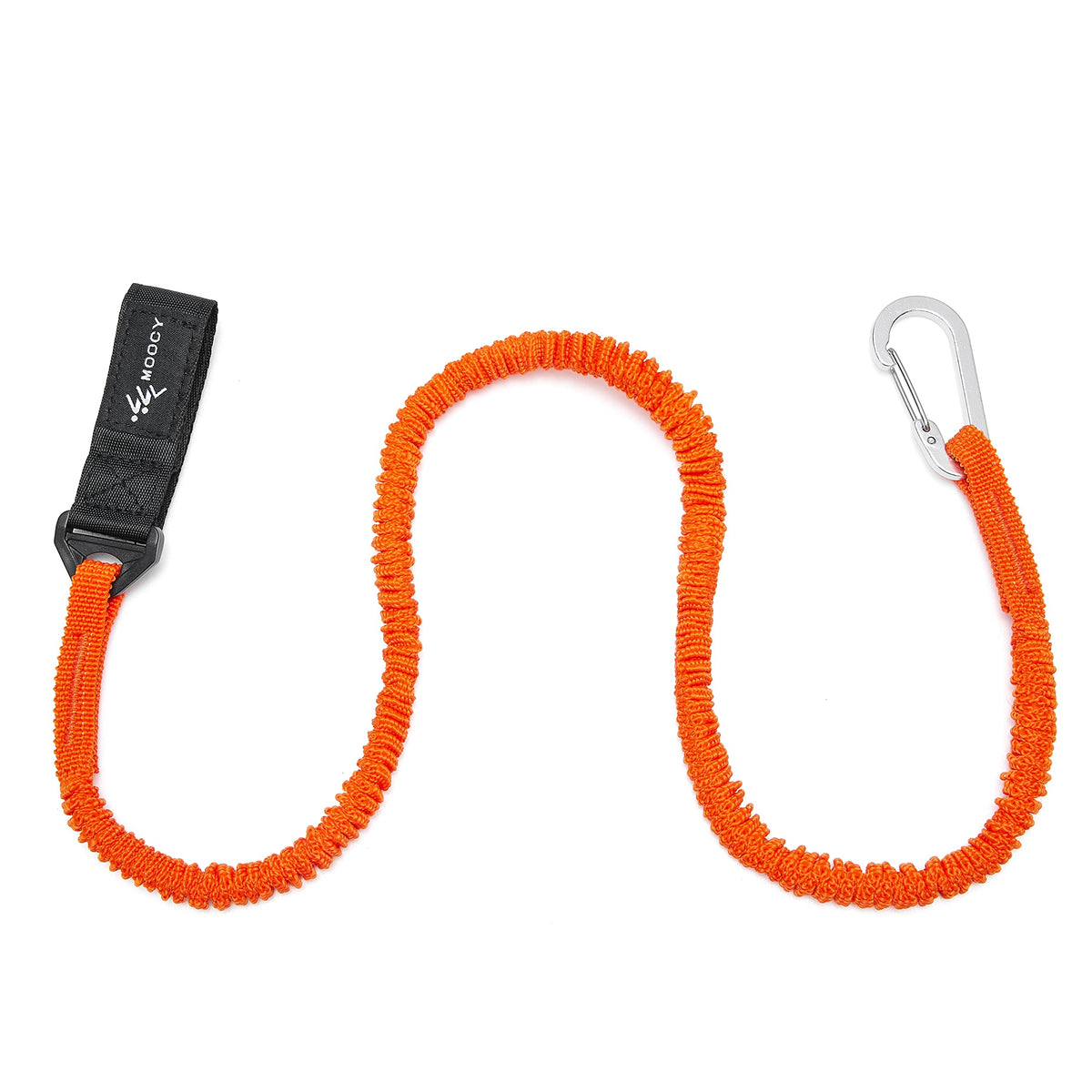 Coiled Kayak Paddle Leash with Carabiner N3749