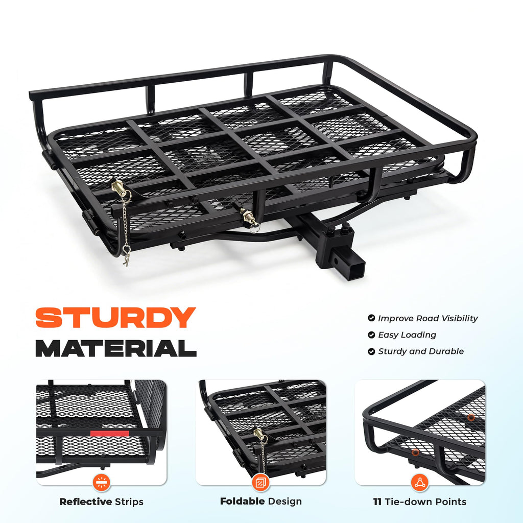 Hitch Mount Carrier with Folding Ramp Y93180