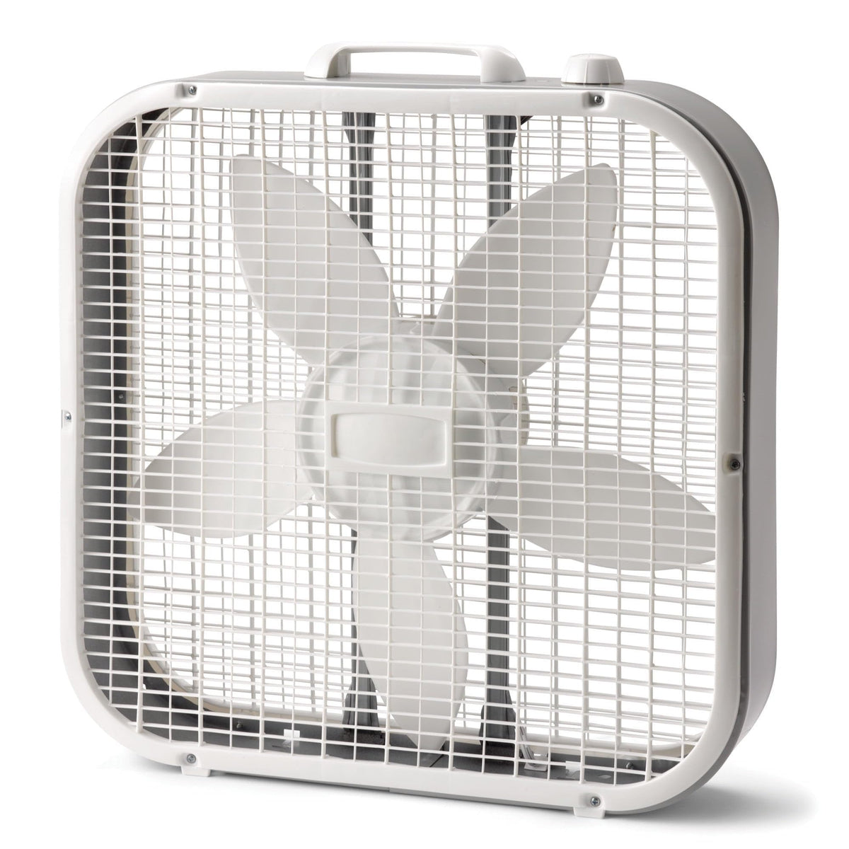20 Inch White Box Fan 3 Speed O722742
