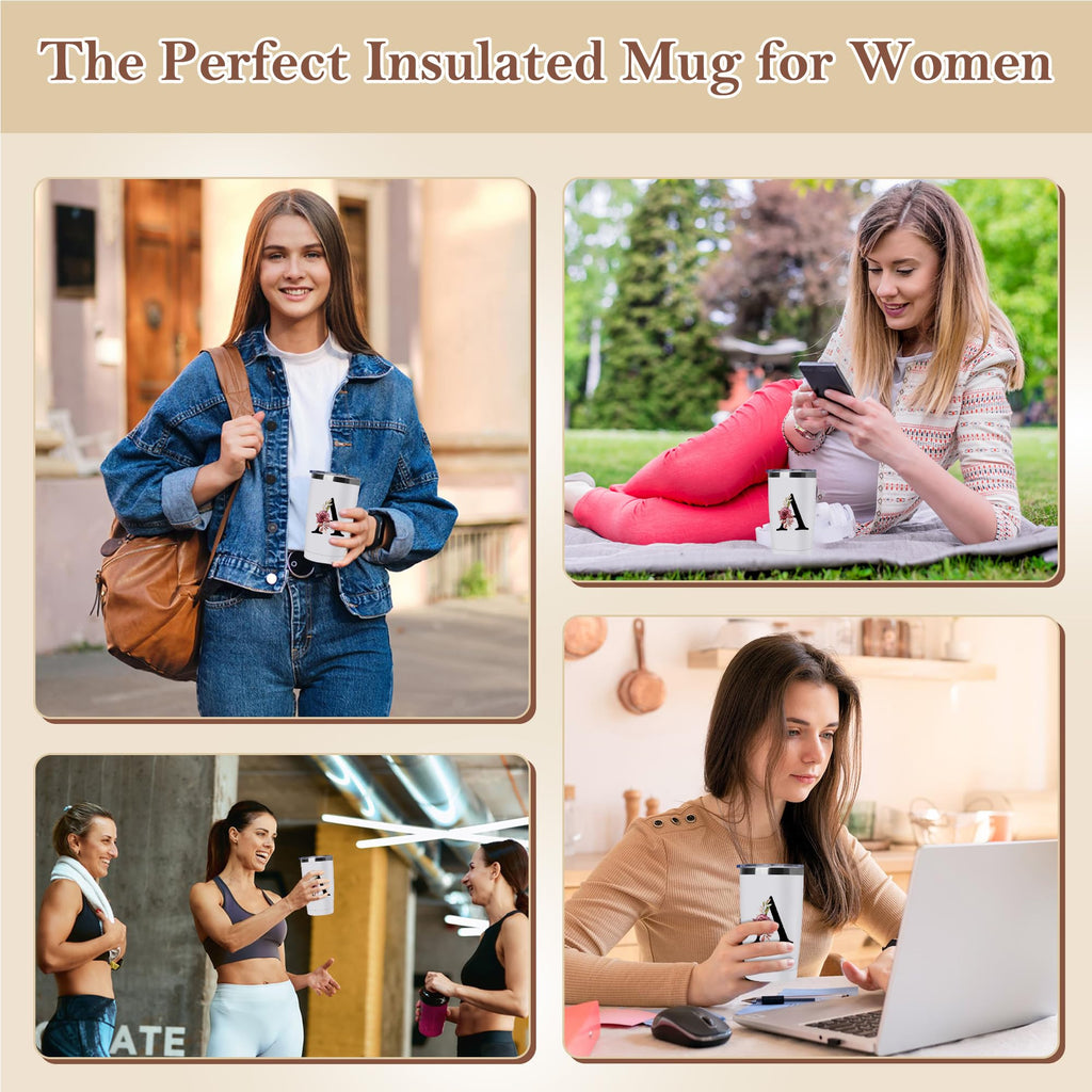 20 Oz Insulated Stainless Steel Travel Mug U132475