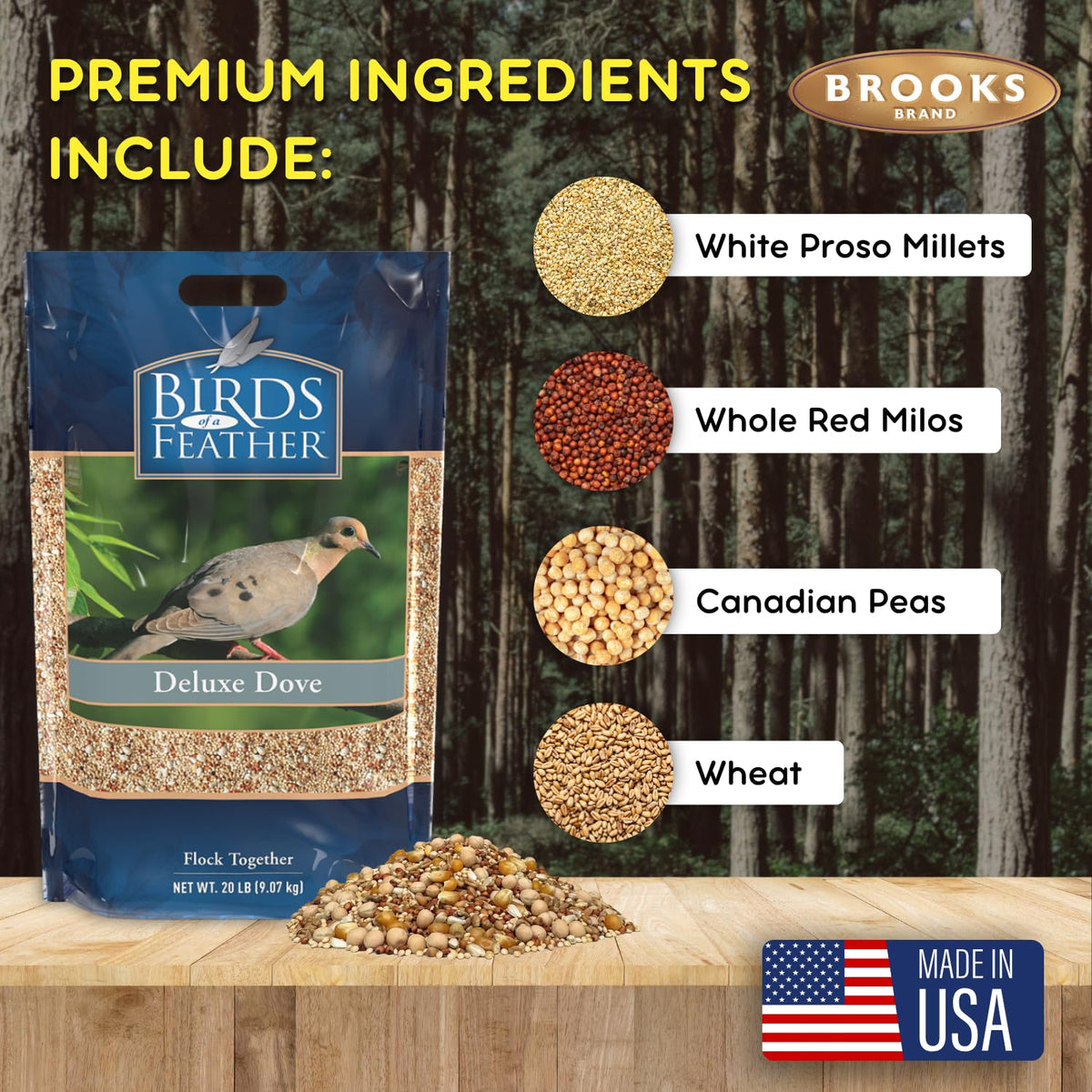 Dove Bird Seed 20 Pound X137596
