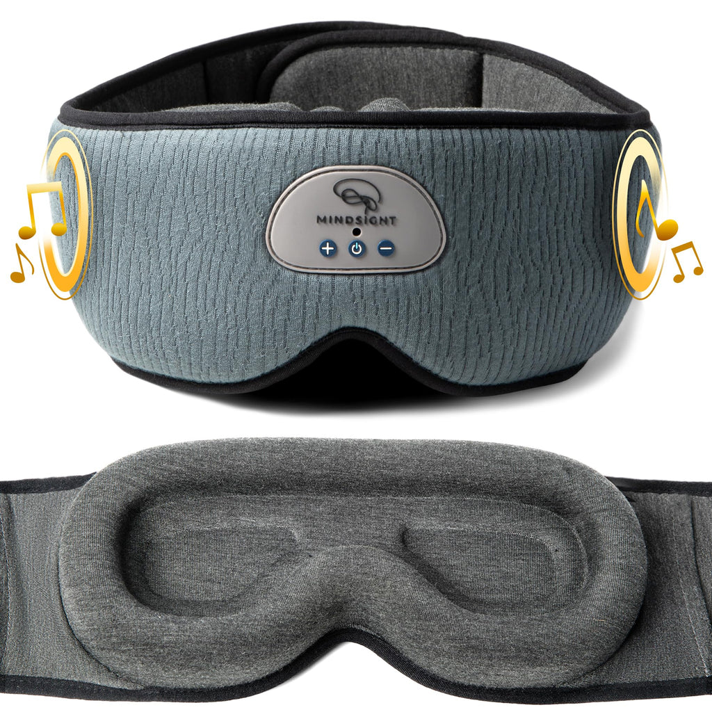 Blackout Sleep Mask with Bluetooth Headphones J4670