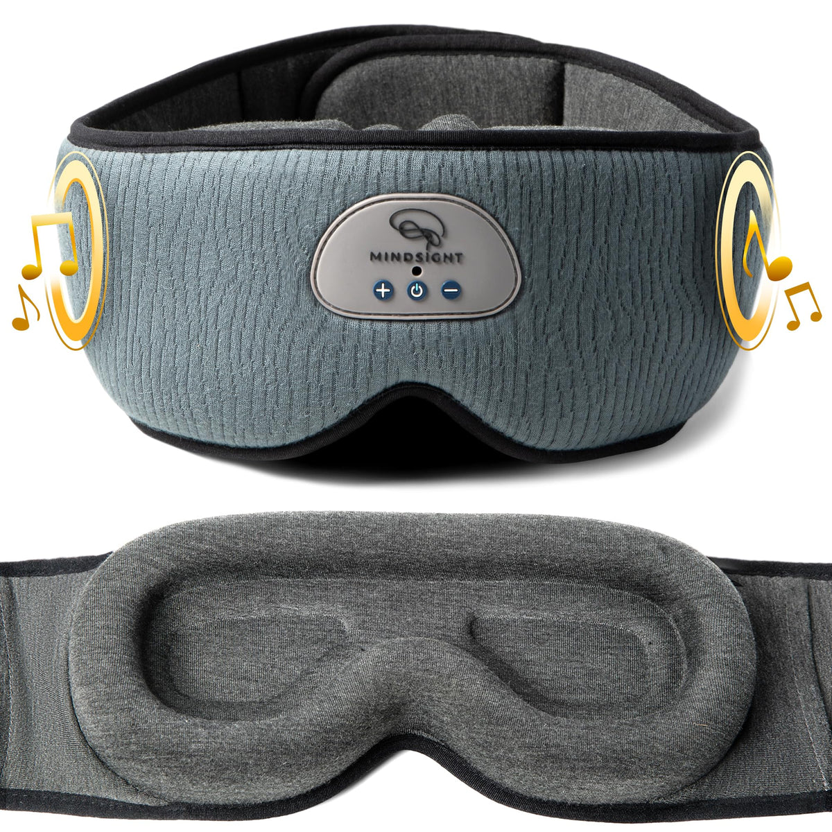Blackout Sleep Mask with Bluetooth Headphones J4670