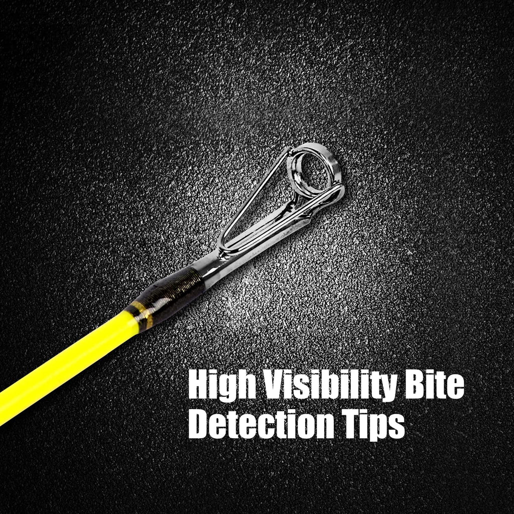 Catfish Fishing Rod Portable Travel Heavy 1 Piece/2 Piece D82177