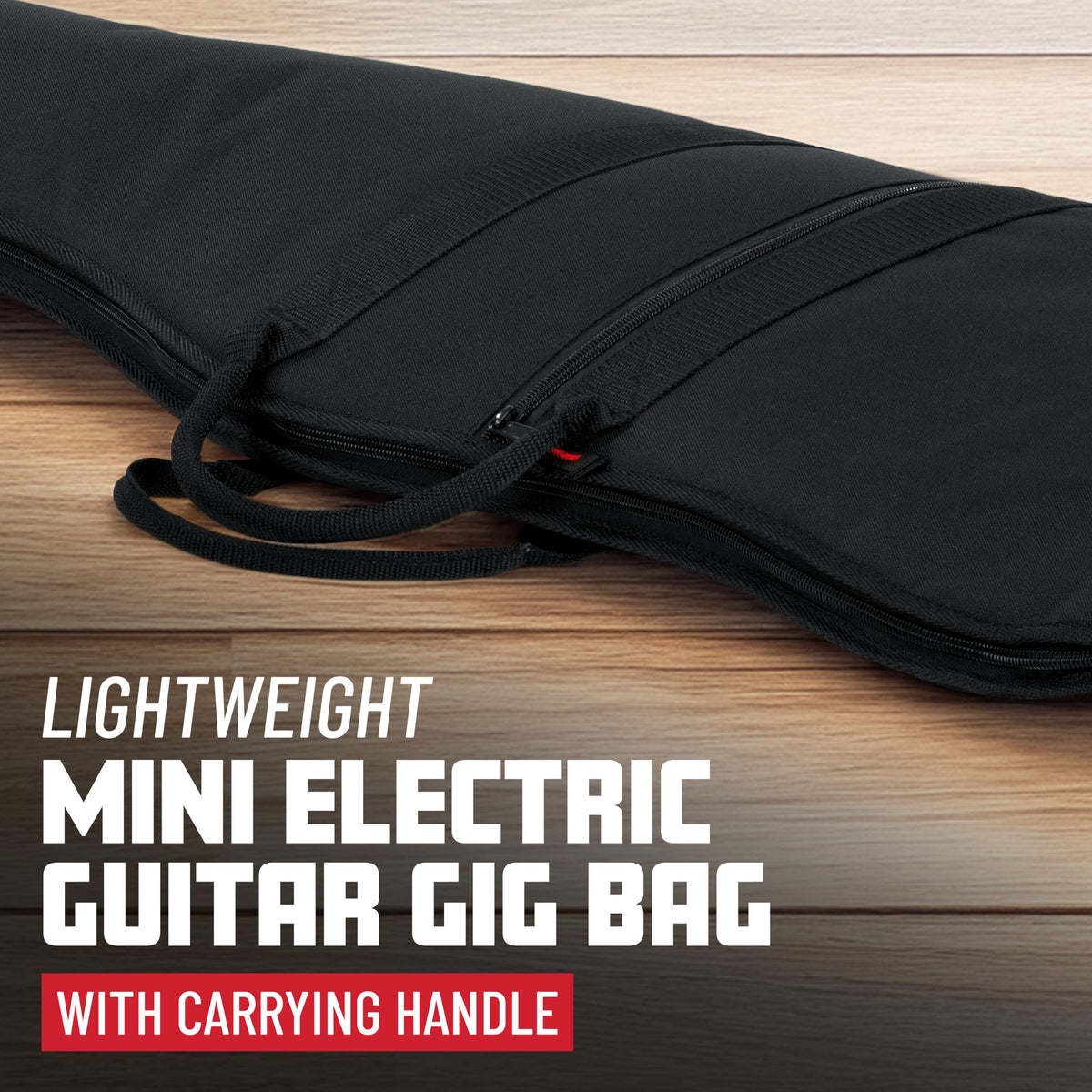 Foam Padded Guitar Gig Bag for Mini Electric Guitars F613