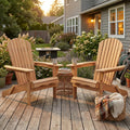 Cedar Folding Adirondack Chair Set of 2 B4006