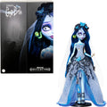Corpse Bride Emily Doll in Spiderweb Wedding Dress with Accessories E477